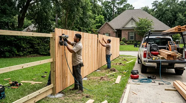 Team Baton Rouge Fence Installers in Baton Rouge