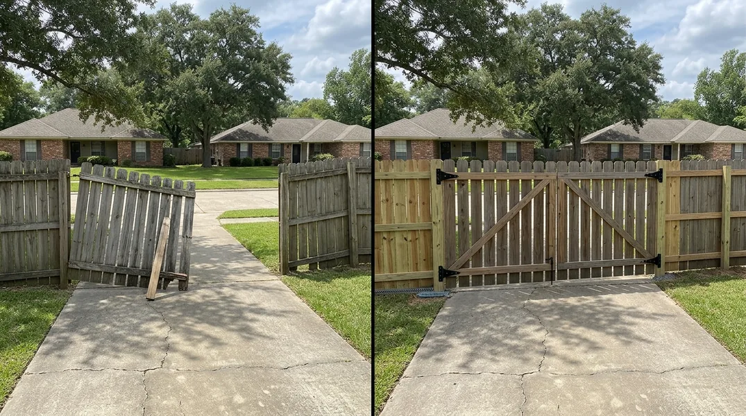 Fencing the 1950s-70s Ranch Lot: What Every Baton Rouge Yard Needs
