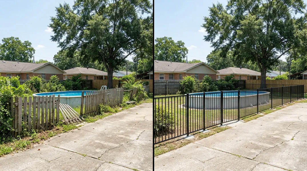 Result fence in Baton Rouge - Baton Rouge Fence Installers