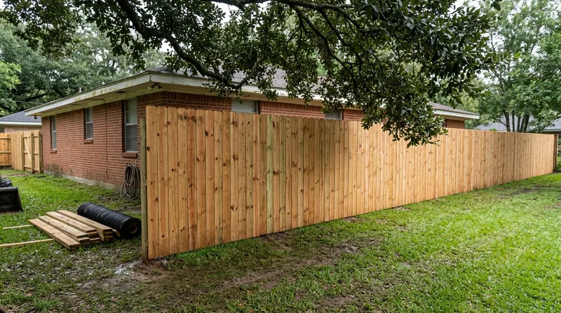 Wood & Privacy Fence Installation Baton Rouge