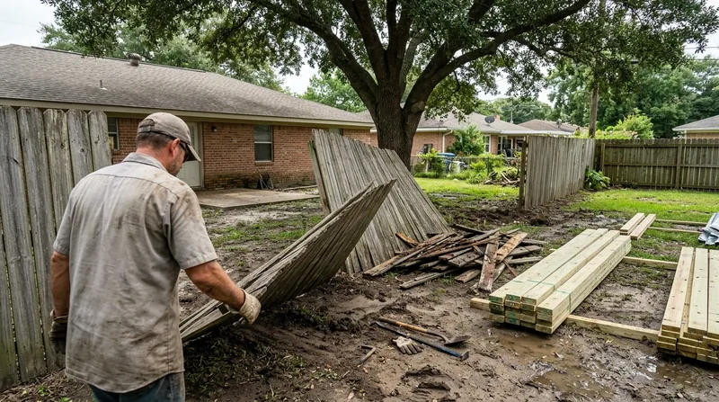 Fence Replacement & Removal Baton Rouge